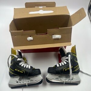 Ccm Super Tacks Hockey Skates Youth Toddler New! Size 10